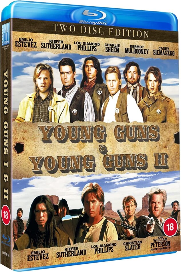 Young Guns 1+2 2 Blu-rays