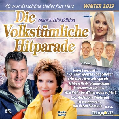 Die Volkst&uuml;mliche Hitparade Winter2023 (2 CDs)
