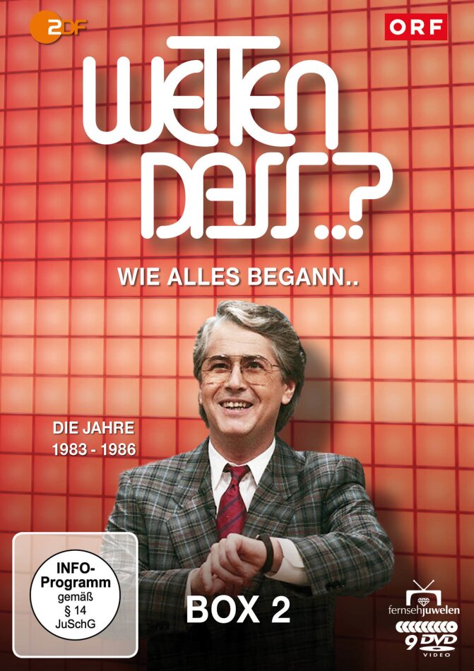 Wetten, dass..? - Box 2 Fernsehjuwelen, 9 DVDs