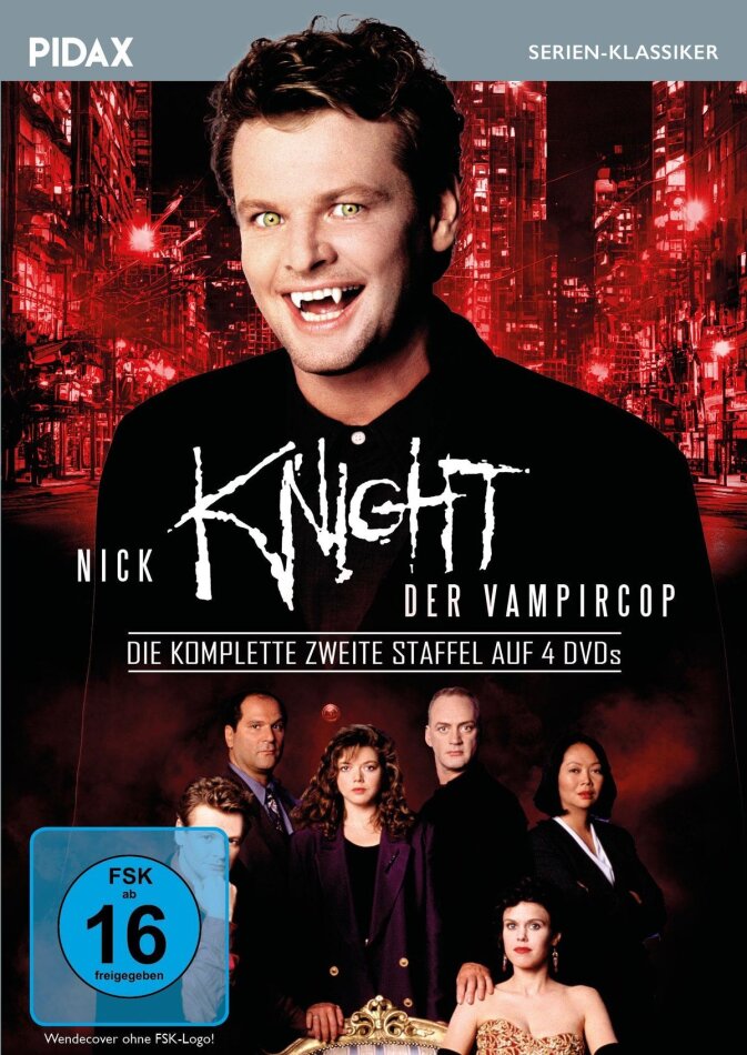 Nick Knight, der Vampircop - Staffel 2 Pidax Serien-Klassiker, 4 DVDs