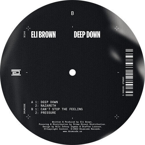 Eli Brown - Deep Down 12" Maxi