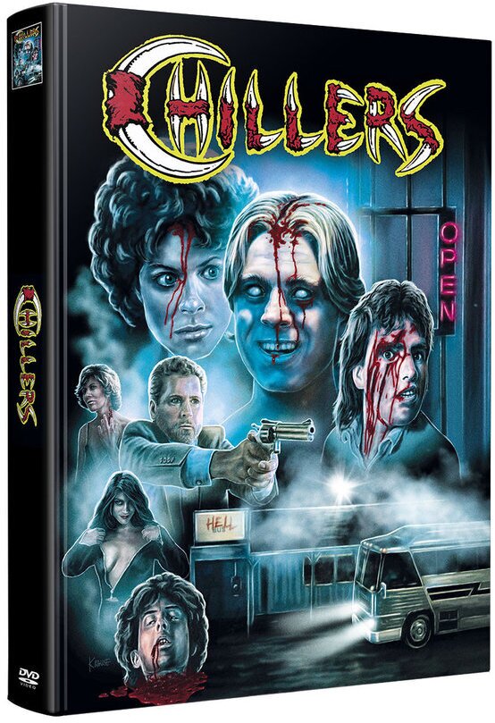Chillers (1988) Wattiert, Limited Edition, Mediabook, 3 DVDs