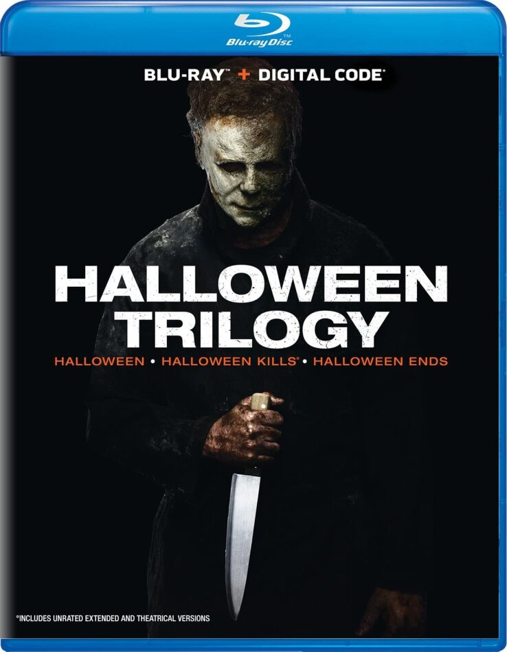 Halloween 1-3 (2018-2022) - Trilogy 3 Blu-rays
