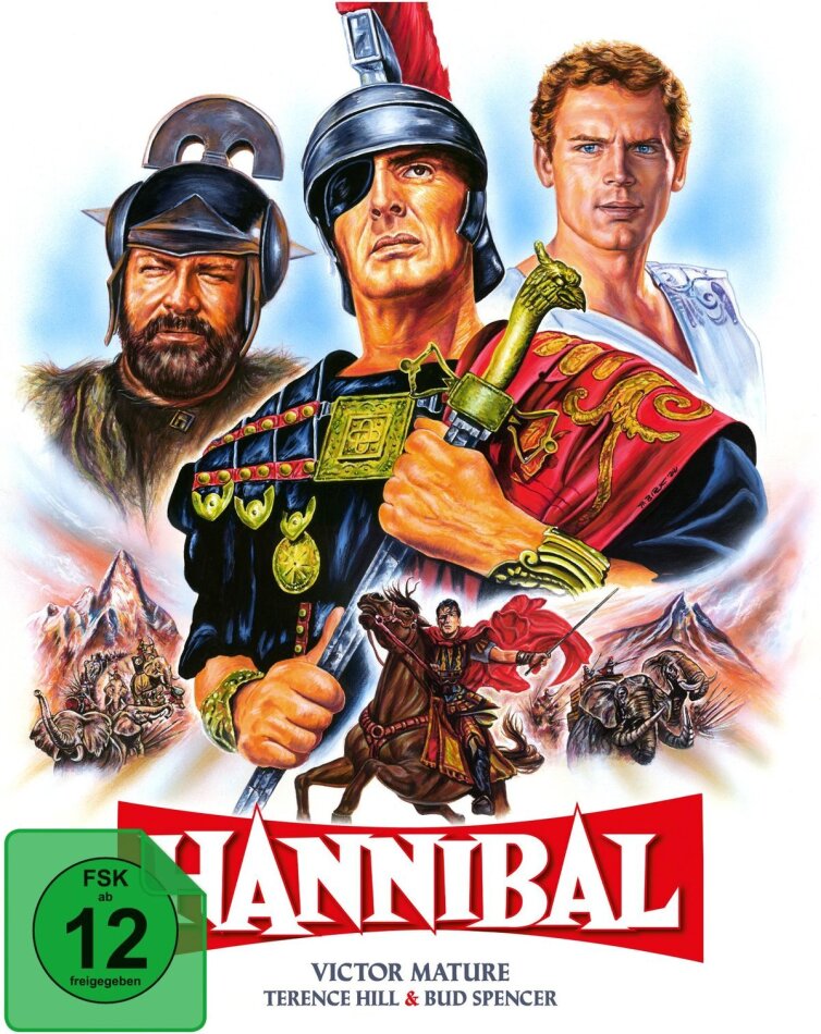 Hannibal (1959) Limited Edition, Mediabook, 2 Blu-rays