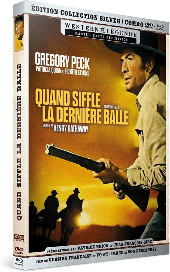 Quand siffle la dernière balle (1971) Silver Collection, Western de Légende, Blu-ray + DVD