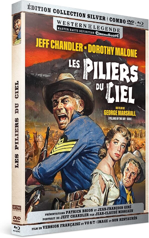 Les piliers du ciel (1956) Silver Collection, Western de Légende, Blu-ray + DVD