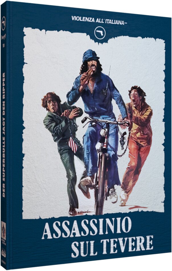 Assassinio sul Tevere (1979) Cover B, Violenza All'Italiana Collection, Édition Limitée, Mediabook, Blu-ray + DVD
