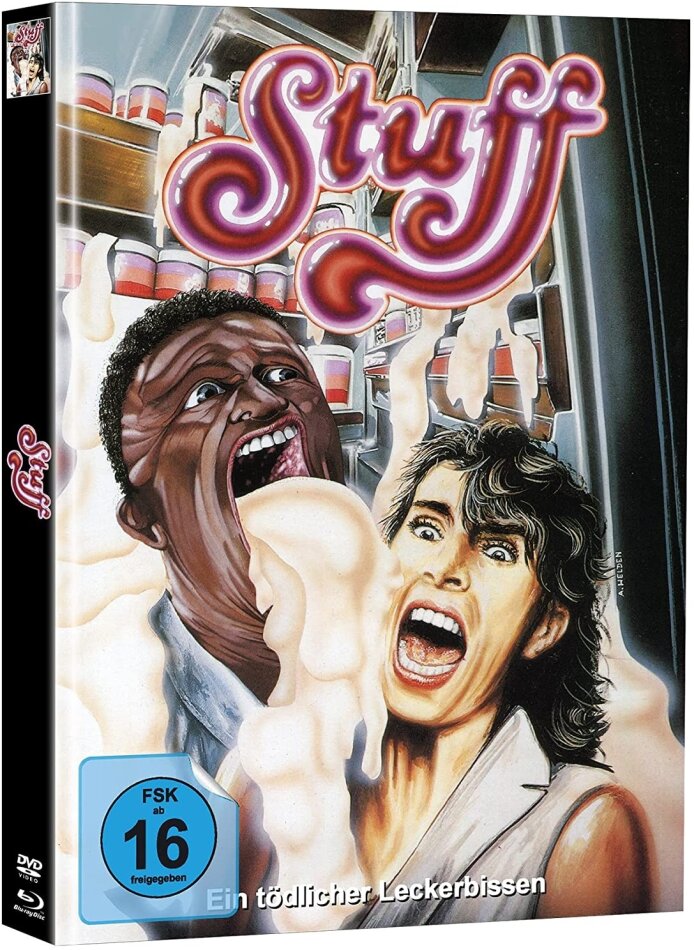 Stuff (1985) Cover A, Limited Edition, Mediabook, Blu-ray + DVD