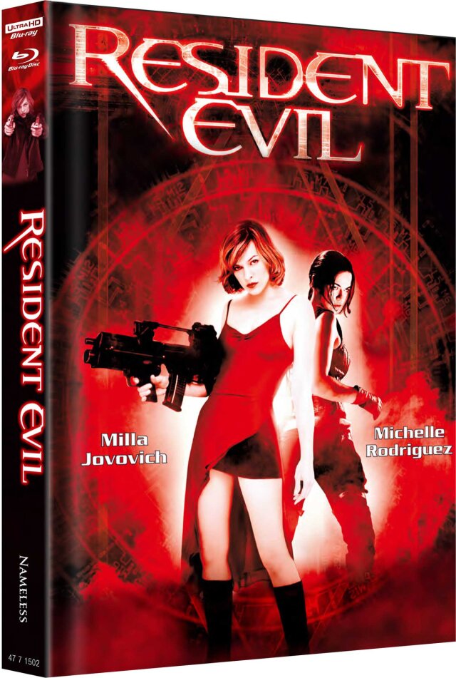 Resident Evil (2002) Limited Edition, Mediabook, 4K Ultra HD + Blu-ray