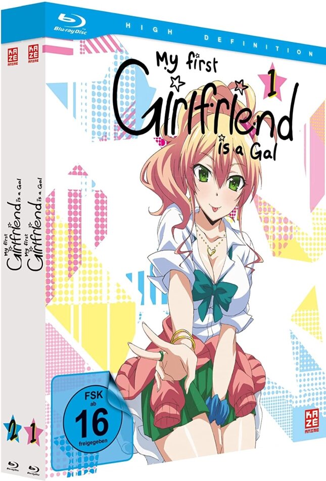 My First Girlfriend is a Gal - Vol. 1 & 2 Gesamtausgabe, 2 Blu-rays