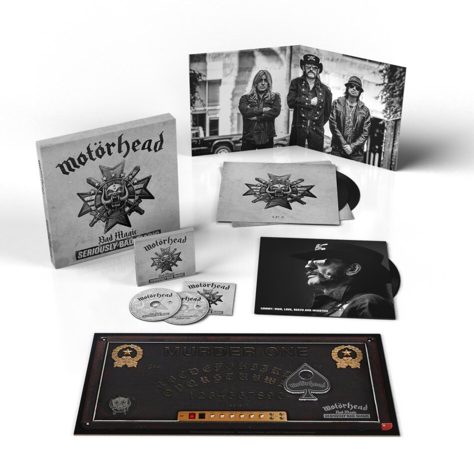 Motörhead - Bad Magic: SERIOUSLY BAD MAGIC 2023 Reissue, Limited Boxset, 2 LPs + 2 CDs + 12" Maxi