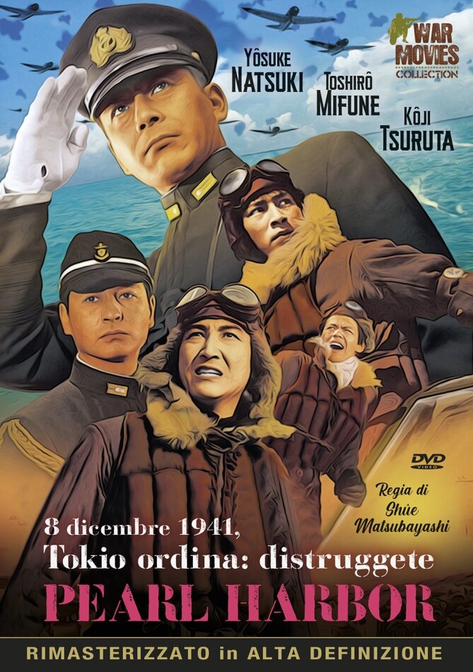 8 dicembre 1941, Tokio ordina: distruggete Pearl Harbor (1960) War Movies Collection, Remastered
