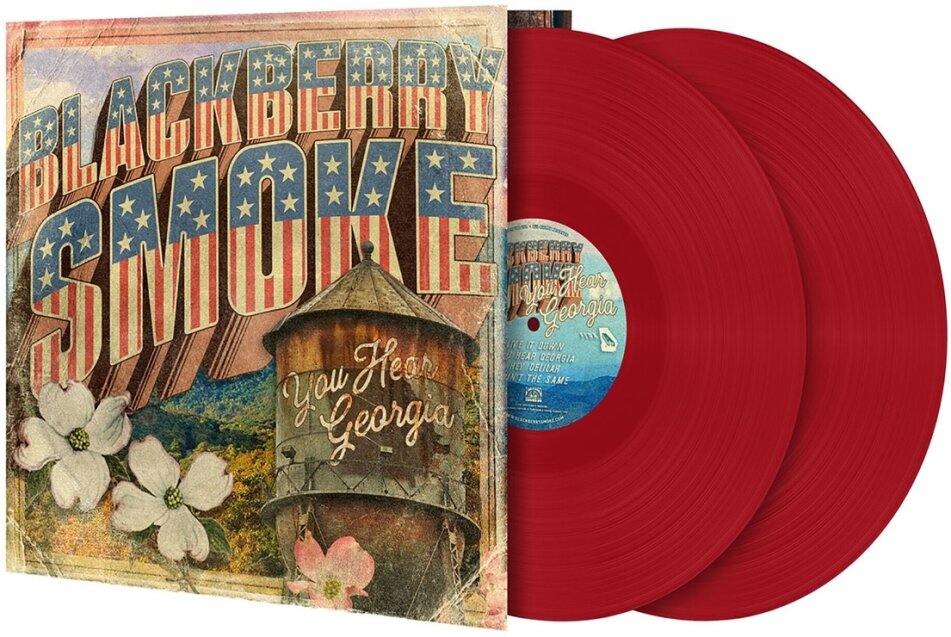Blackberry Smoke - You Hear Georgia 2023 Reissue, 3 Legged Records, Brick Red Vinyl, 2 LPs