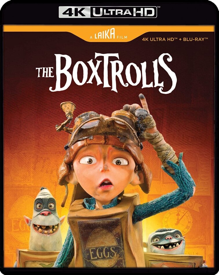 The Boxtrolls (2014) 4K Ultra HD + Blu-ray