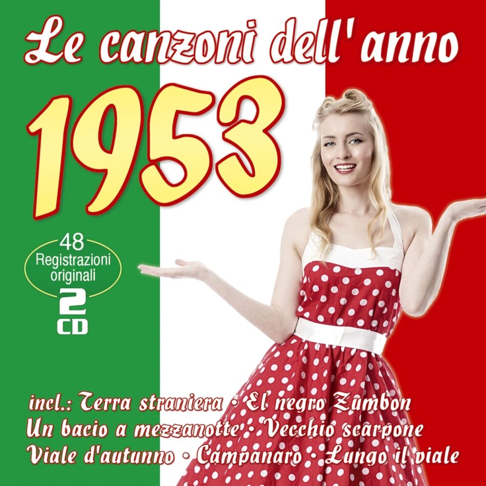 Le Canzoni Dell'Anno 1953 2 CDs