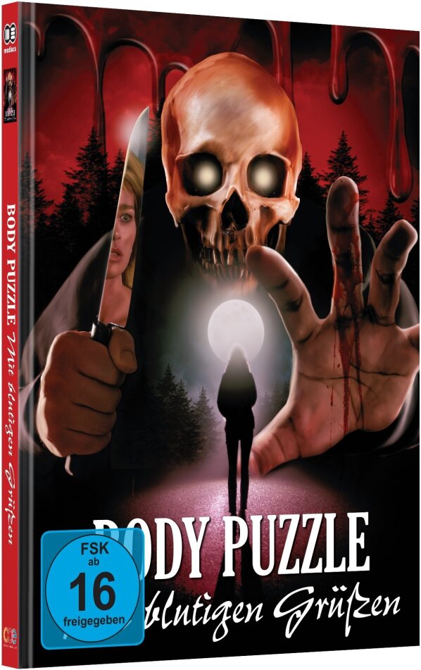Body Puzzle - Mit blutigen Grüssen (1992) Cover B, Limited Edition, Mediabook, Blu-ray + DVD