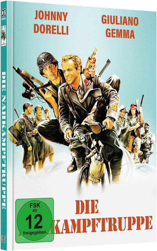 Die Nahkampftruppe (1982) Cover A, Limited Edition, Mediabook, Blu-ray + DVD