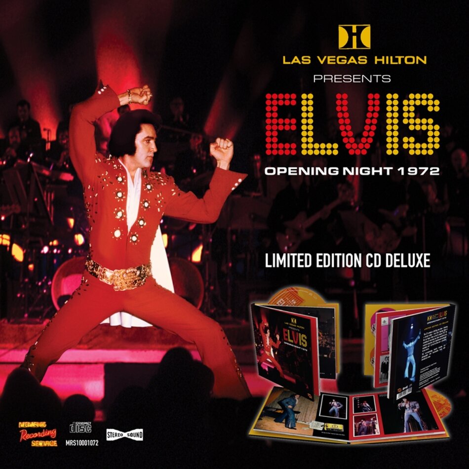 Elvis Presley - Las Vegas Hilton Presents Elvis - Opening Night 1972 Édition Deluxe, Édition Limitée