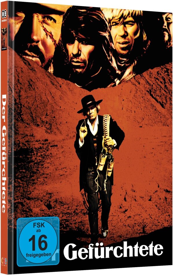 Der Gefürchtete (1970) Cover A, Limited Edition, Mediabook, Blu-ray + DVD