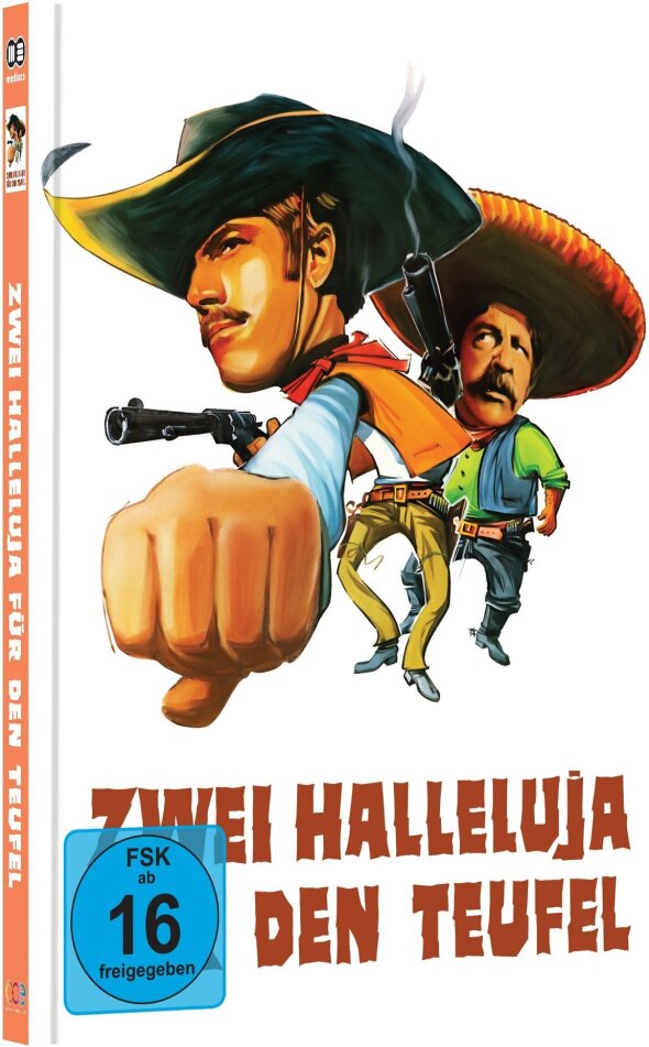 Zwei Halleluja für den Teufel (1971) Cover B, Limited Edition, Mediabook, Blu-ray + DVD