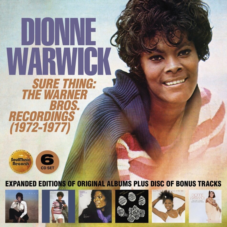 Dionne Warwick - Sure Thing - The Warner Bros. Recordings 1972-1977 6 CDs