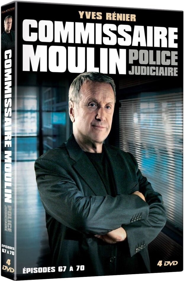 Commissaire Moulin - Police judiciaire - Épisodes 67 à 70 4 DVDs