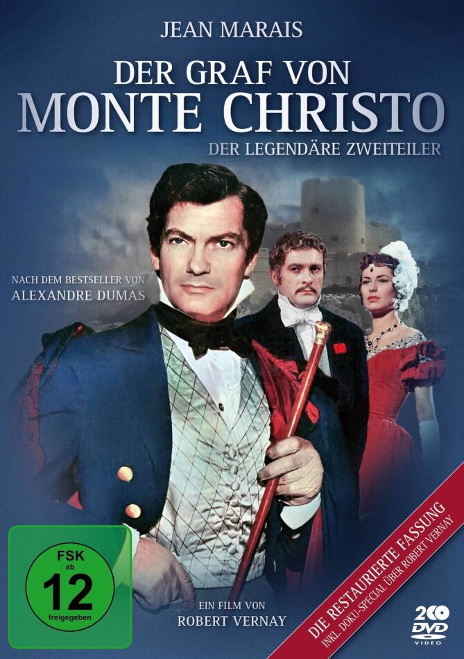 Der Graf von Monte Christo (1954) Restaurierte Fassung, 2 DVDs