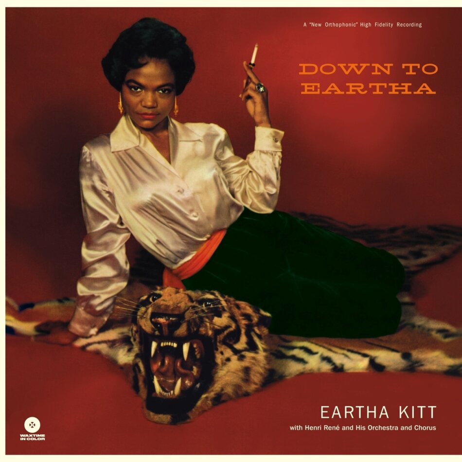 Eartha Kitt - Down To Eartha 2023 Reissue, Wax Time, Limited Edition, Orange Vinyl, LP