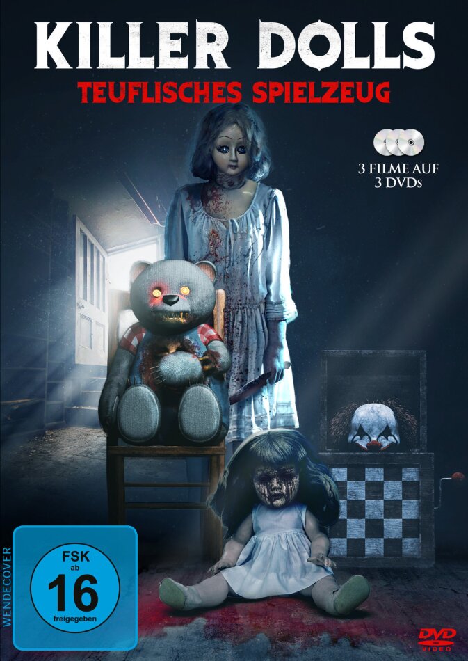 Killer Dolls - Teuflisches Spielzeug 3 DVDs
