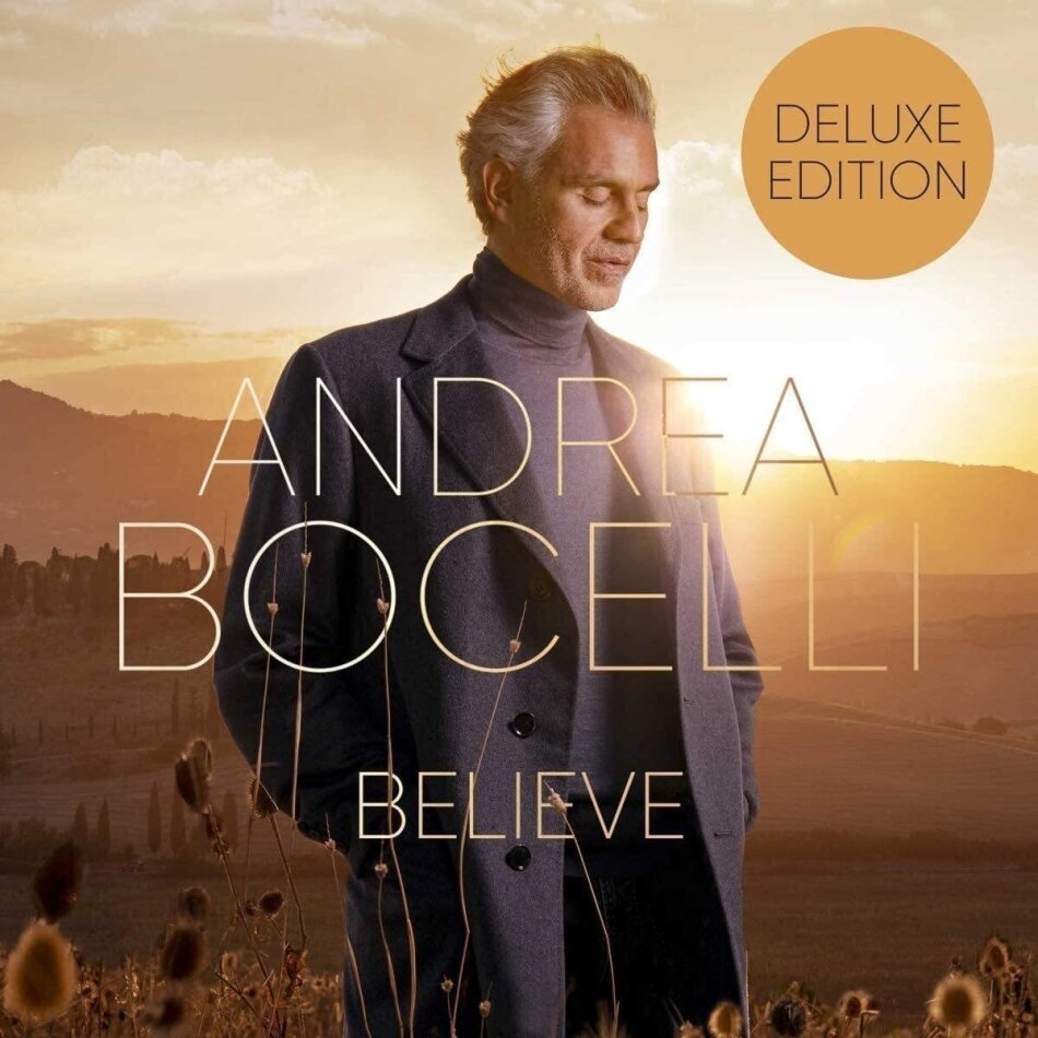 Andrea Bocelli - Believe 2022 Reissue, Decca, Édition Deluxe, Édition Limitée