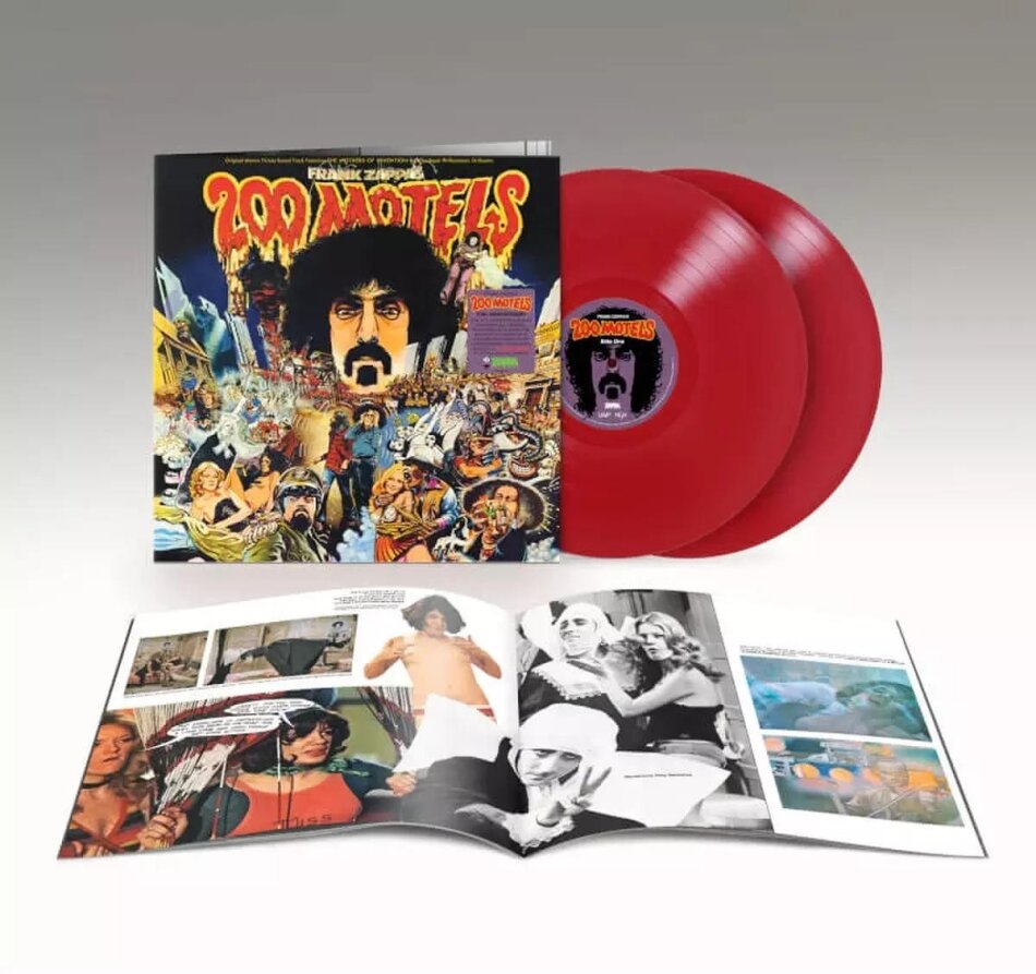 Frank Zappa - 200 Motels - OST 50th Anniversary Edition, Limited Edition, Red Vinyl, 2 LPs