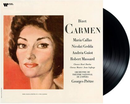 Nicolai Gedda, Andrea Guiot, Claude Duclos, Georges Bizet (1838-1875), &hellip; - Carmen 1964 (3 LPs)