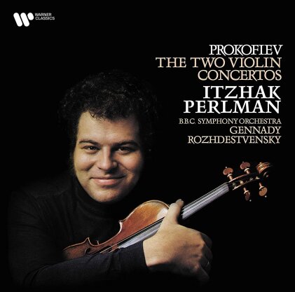 Serge Prokofieff (1891-1953), Gennady Rozhdestvensky, Itzhak Perlman & BBC Symphony Orchestra - Violin Concertos 1 & 2 (LP)