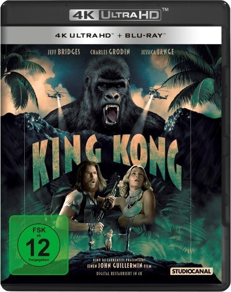 King Kong (1976) Restaurierte Fassung, Special Edition, 4K Ultra HD + Blu-ray