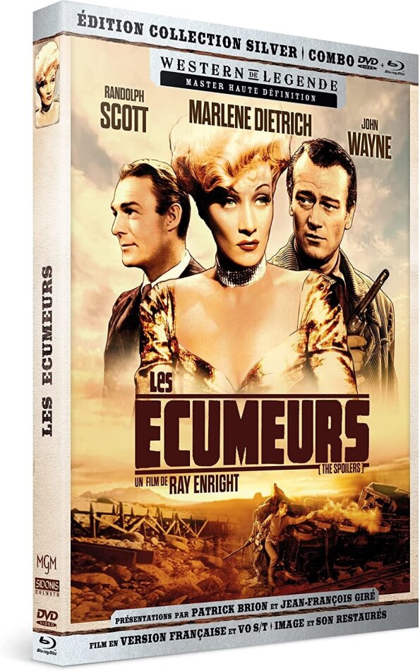 Les écumeurs (1942) Western de Légende, Silver Collection, Blu-ray + DVD
