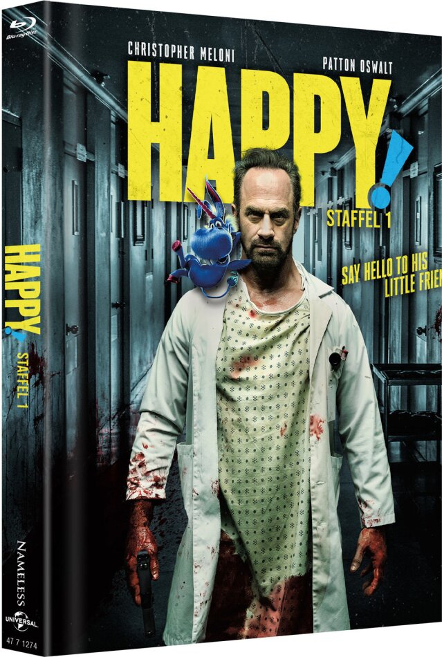 Happy! - Staffel 1 Cover B, Mediabook, 2 Blu-rays