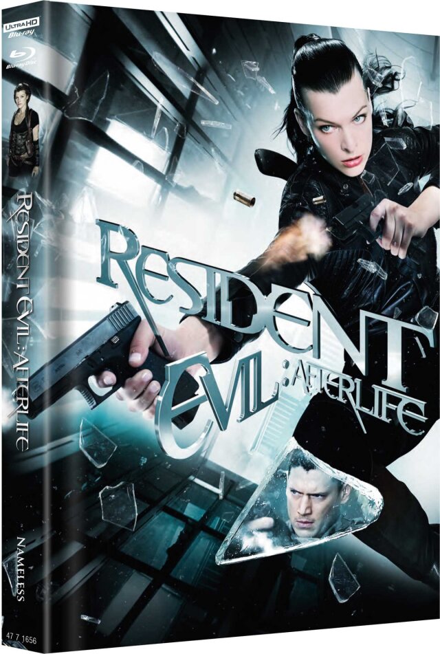 Resident Evil 4 - Afterlife (2010) Cover A, Limited Edition, Mediabook, 4K Ultra HD + Blu-ray