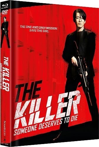 The Killer - Someone Deserves to Die (2022) Cover A (Original), Limited Edition, Mediabook, Uncut, Blu-ray + DVD