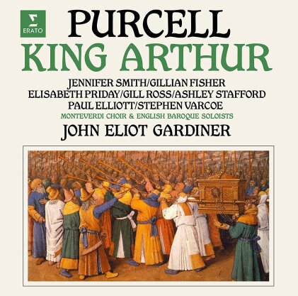 John Eliot Gardiner, Smith, Fischer, Priday, Henry Purcell (1659-1695), &hellip; - King Arthur (2 LPs)