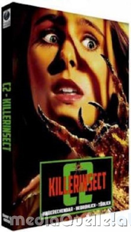 C2 - Killerinsect (1993) Cover C, Limited Edition, Mediabook, Uncut, Blu-ray + DVD