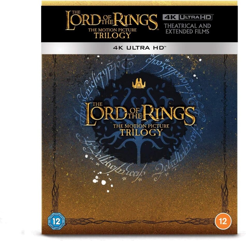 The Lord of the Rings - The Motion Picture Trilogy Extended Edition, Kinoversion, Limited Edition, Steelbook, 9 4K Ultra HDs
