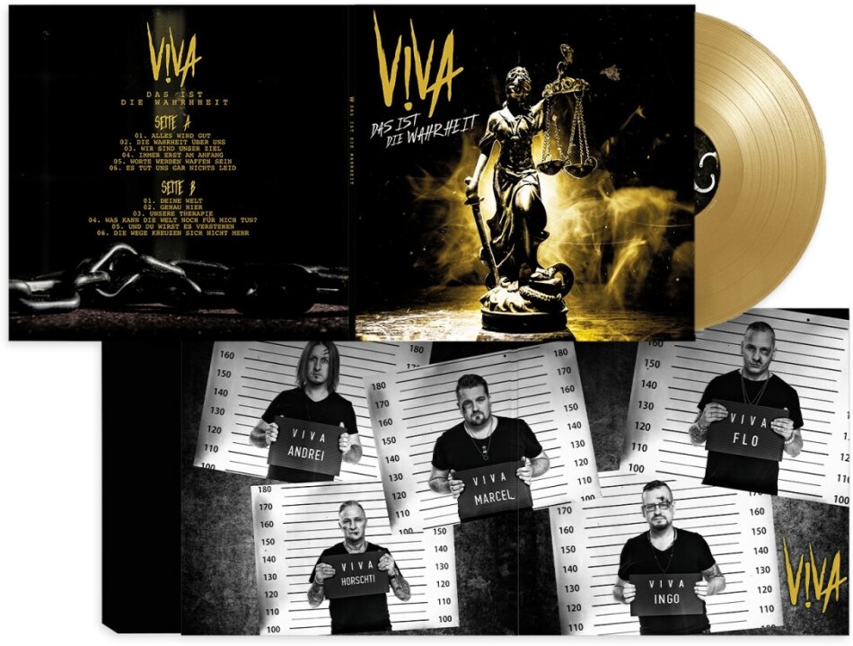 Viva - Das ist die Wahrheit Gatefold, Limited Edition, Gold Colored Vinyl, LP