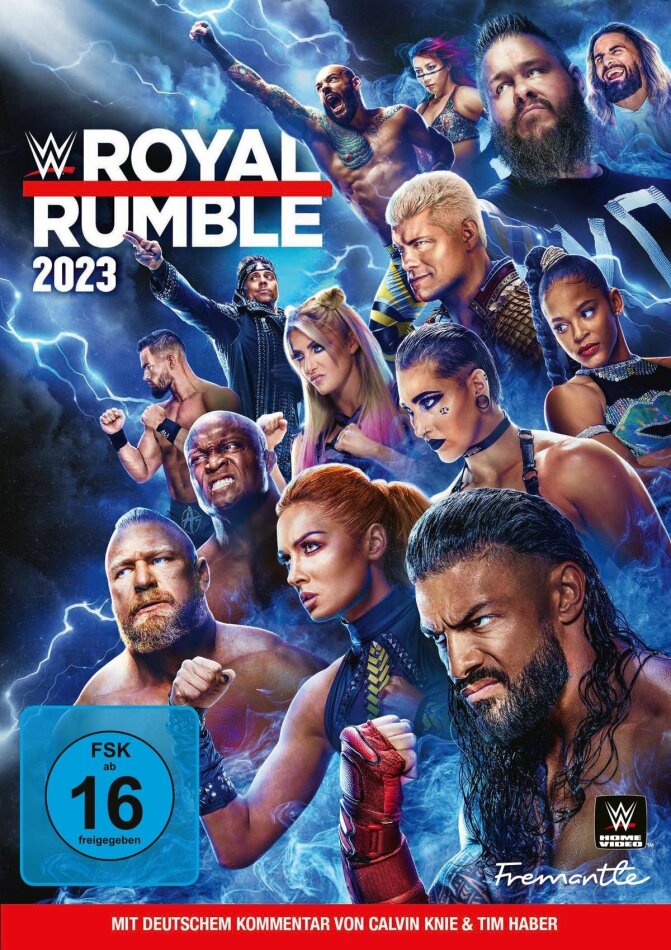 WWE: Royal Rumble 2023 2 DVDs