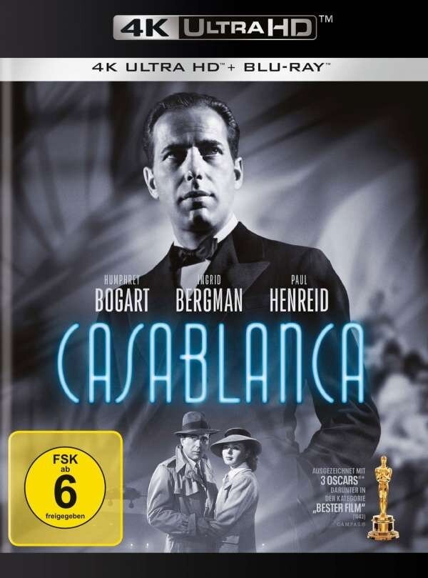Casablanca (1942) 4K Ultra HD + Blu-ray