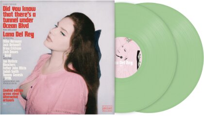 Lana Del Rey - Did You Know That There's A Tunnel Under Ocean Blvd (Indie Exclusive, Alternate Cover, &Eacute;dition Limit&eacute;e, Green Vinyl, 2 LP)