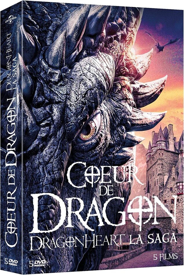 Coeur de Dragon - DragonHeart 1-5 - La Saga 5 DVDs
