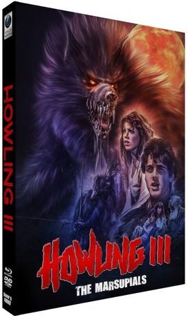 Howling 3 - The Marsupials (1987) Cover A, Limited Edition, Mediabook, Blu-ray + DVD