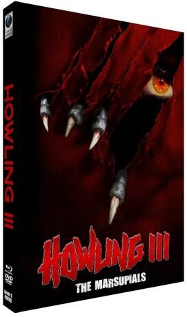 Howling 3 - The Marsupials (1987) Cover C, Limited Edition, Mediabook, Blu-ray + DVD