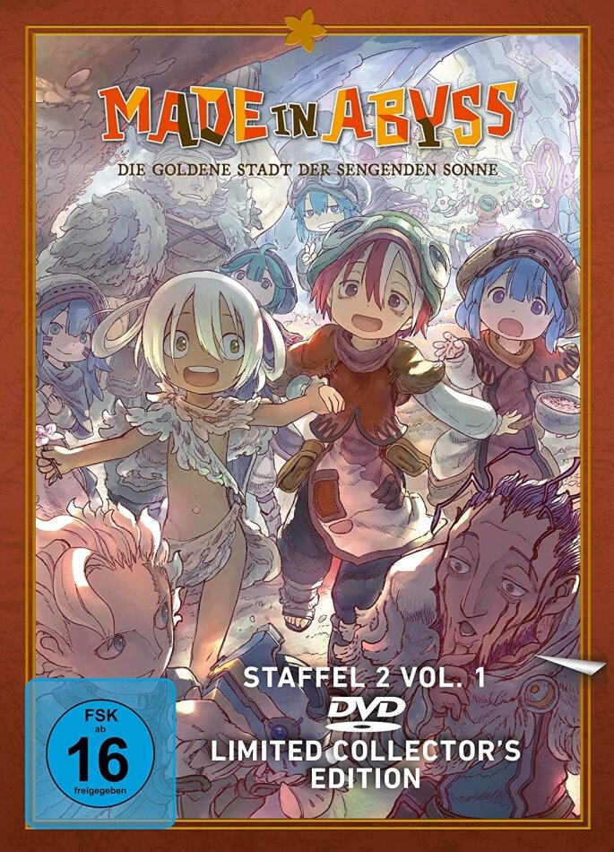 Made in Abyss - Staffel 2.1 - Die goldene Stadt der sengenden Sonne Limited Collector's Edition
