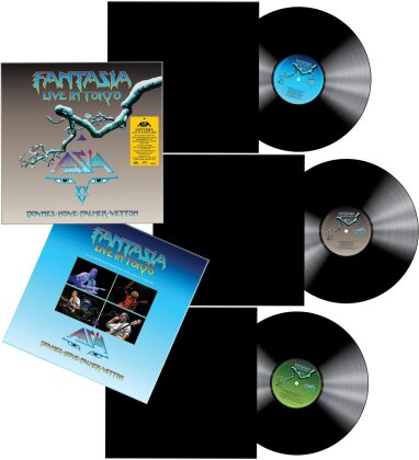 Asia - Fantasia,Live in Tokyo 2007 (3 LPs)